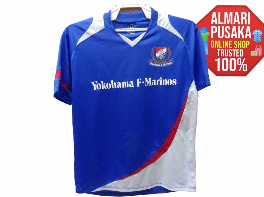 Jersey × Soccer Jersey YOKOHAMA F.MARINOS J-LEAGU… - image 1