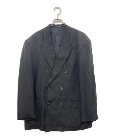 1980’s Y’s yohji yamamoto vintage coat Y's Yohji Yamamoto black double breasted coat with four