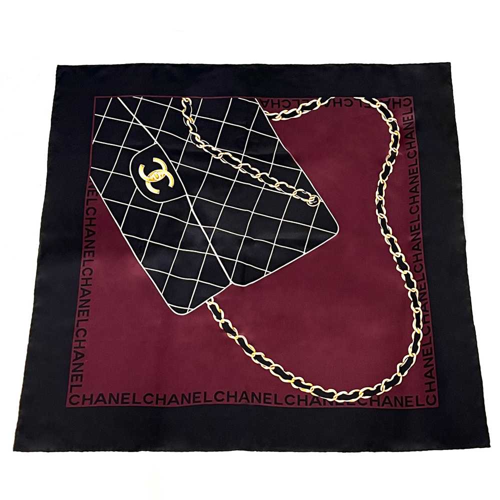 2019 Silk Handbag Print Scarf - image 1