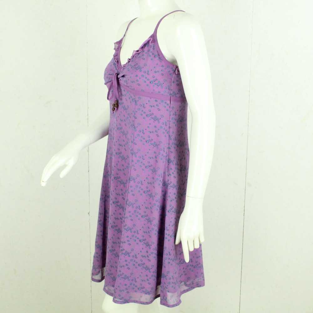 Esprit Vintage Esprit Y2K dress size S violet flo… - image 3