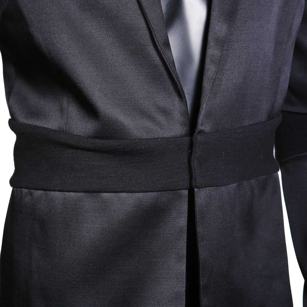 Black Silk and Wool Blazer - image 3