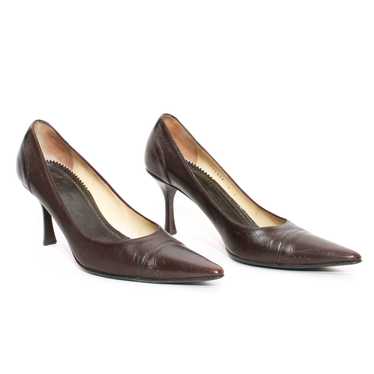 Brown Leather Pumps 7