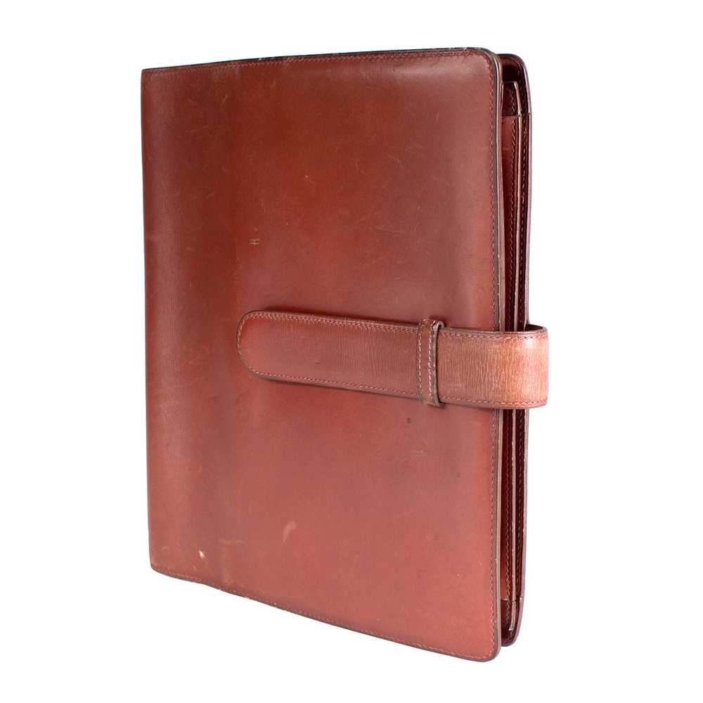 Cognac Leather Large Notebook - image 1