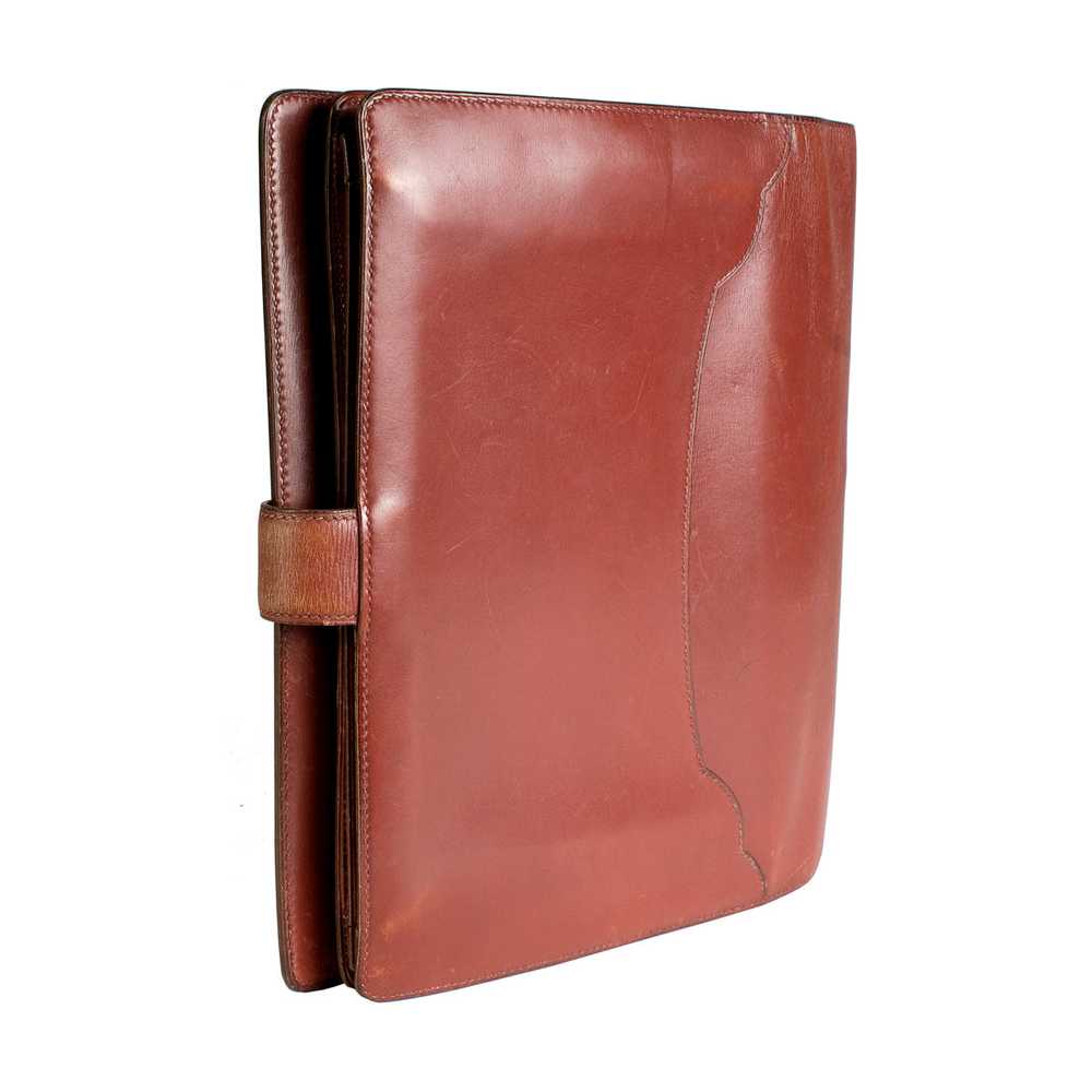 Cognac Leather Large Notebook - image 2