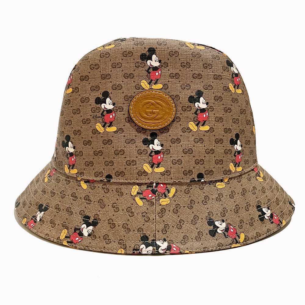 Disney X Gucci Mickey Monogram Bucket Hat - image 2