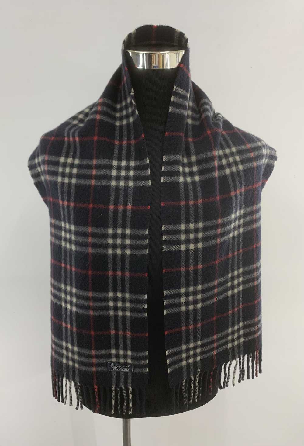 Burberry × Winter Session Cashmere Scarf Muffler … - image 2