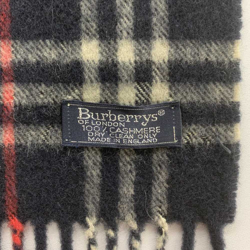 Burberry × Winter Session Cashmere Scarf Muffler … - image 6