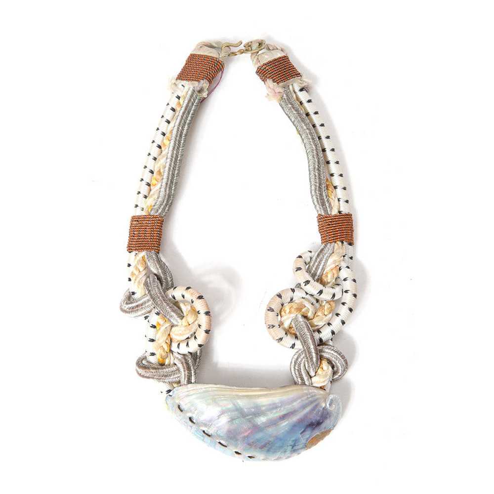 Shell and Rope Necklace - image 1