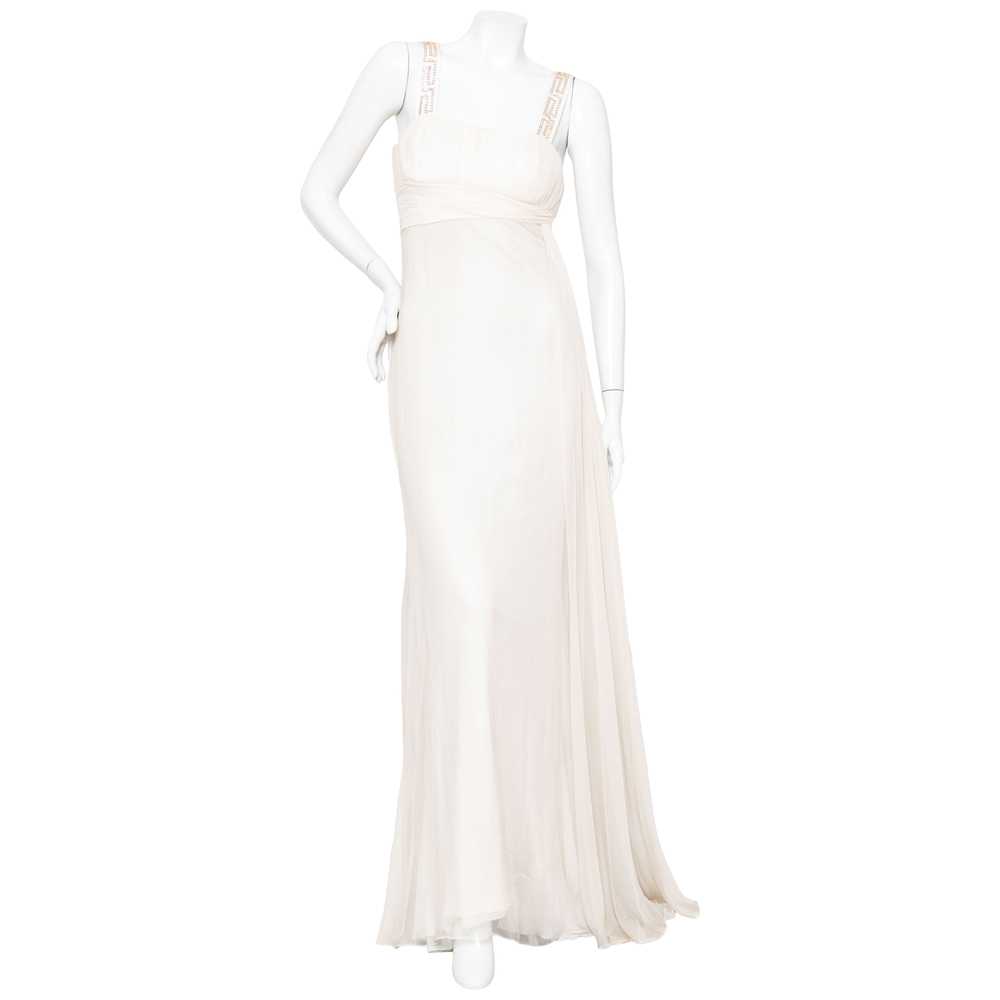 Silk Goddess Crystal Meander Gown - image 1