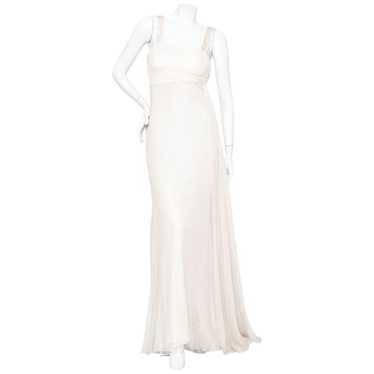 Silk Goddess Crystal Meander Gown - image 1