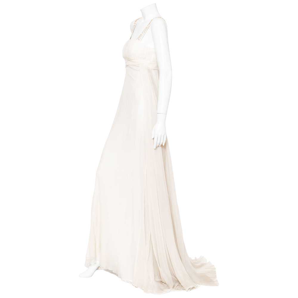 Silk Goddess Crystal Meander Gown - image 3