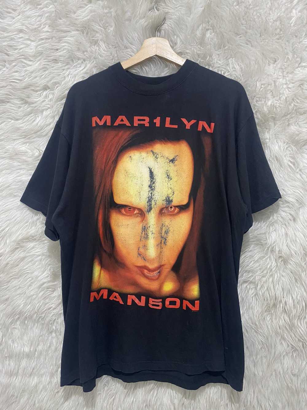 Band Tees × Marilyn Manson × Vintage Marilyn Mans… - image 1