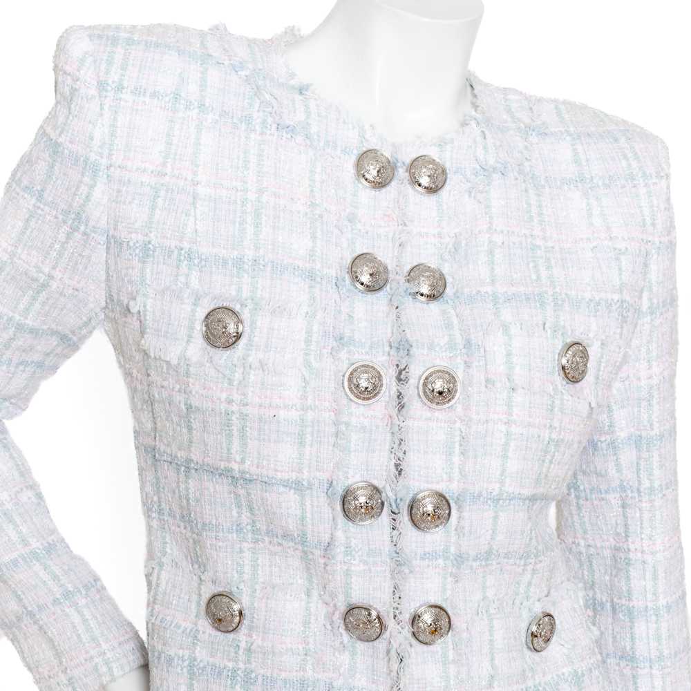 Tweed Pastel Jacket and Skirt Suit - image 4