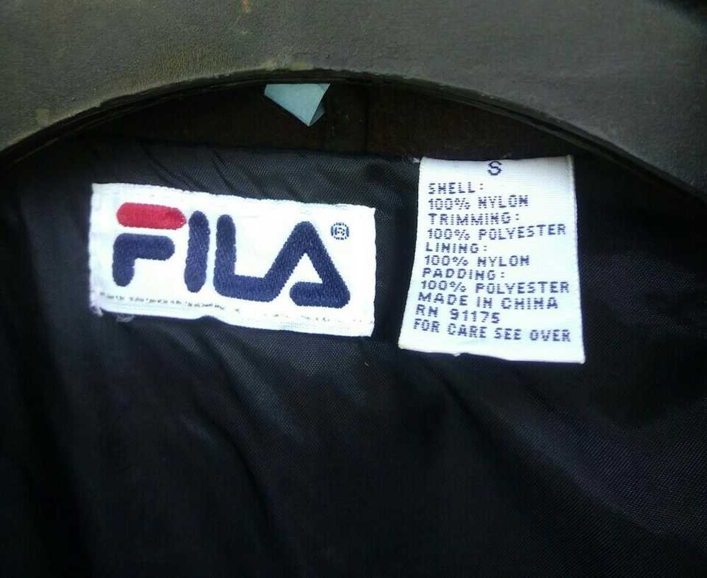 Fila × Vintage 90s FILA Big Logo Anorak Jacket Ha… - image 6