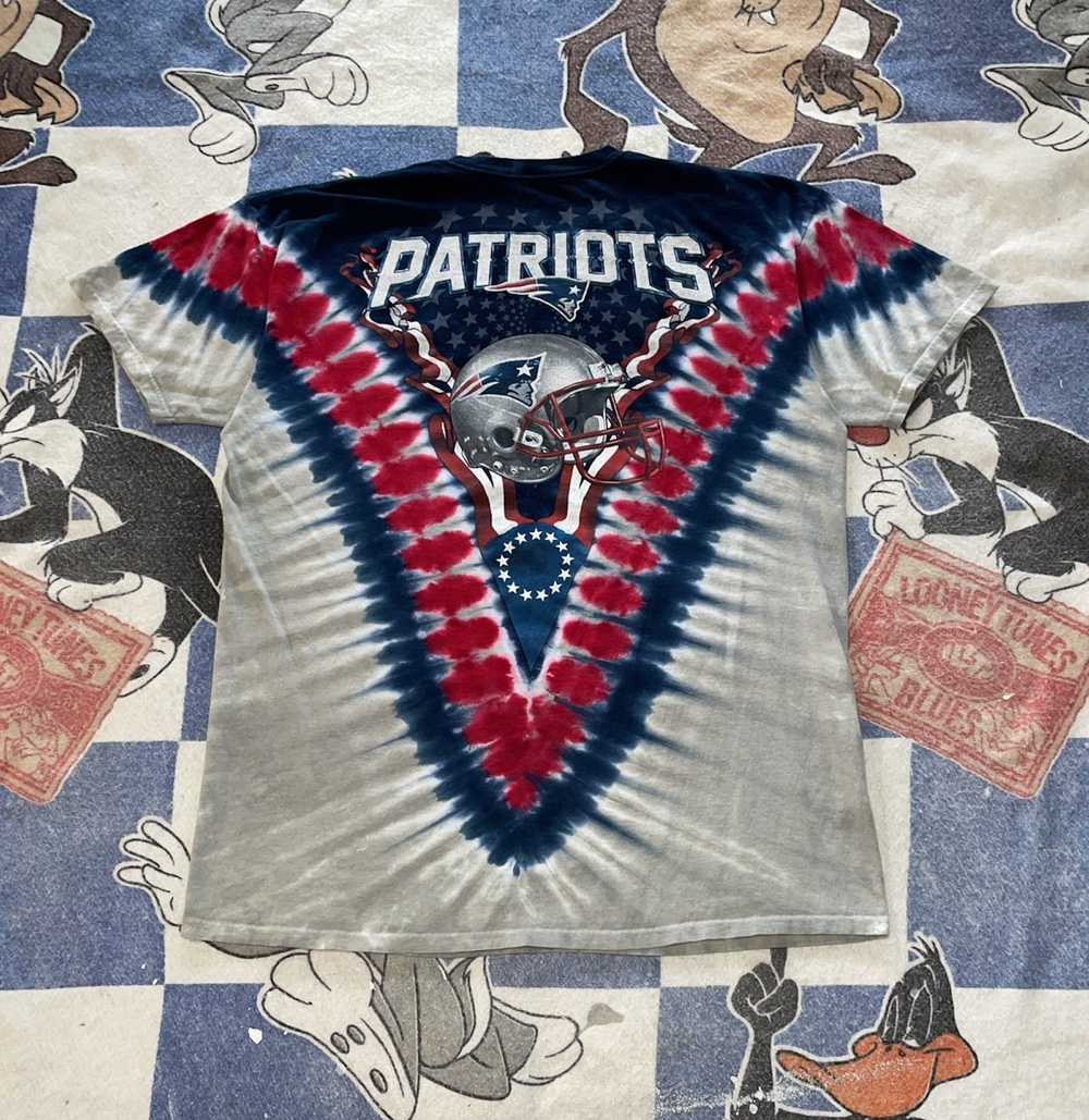 NFL New England patriots tie dye tee - image 3