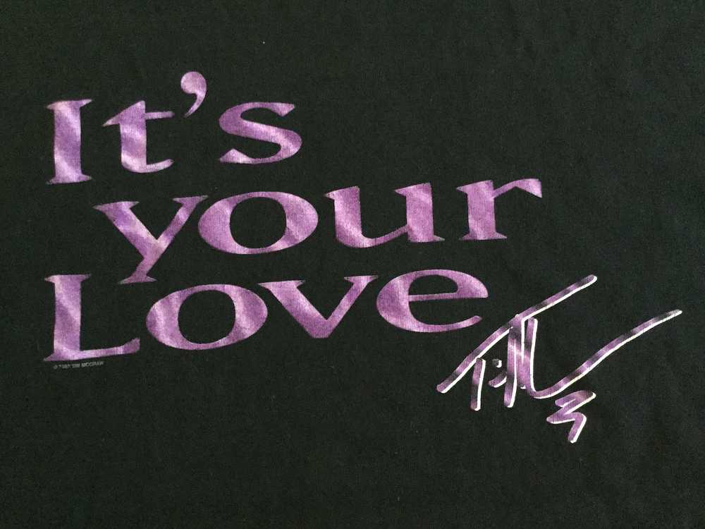 Tour Tee × Vintage Vtg 1997 Tim McGraw It's Your … - image 4