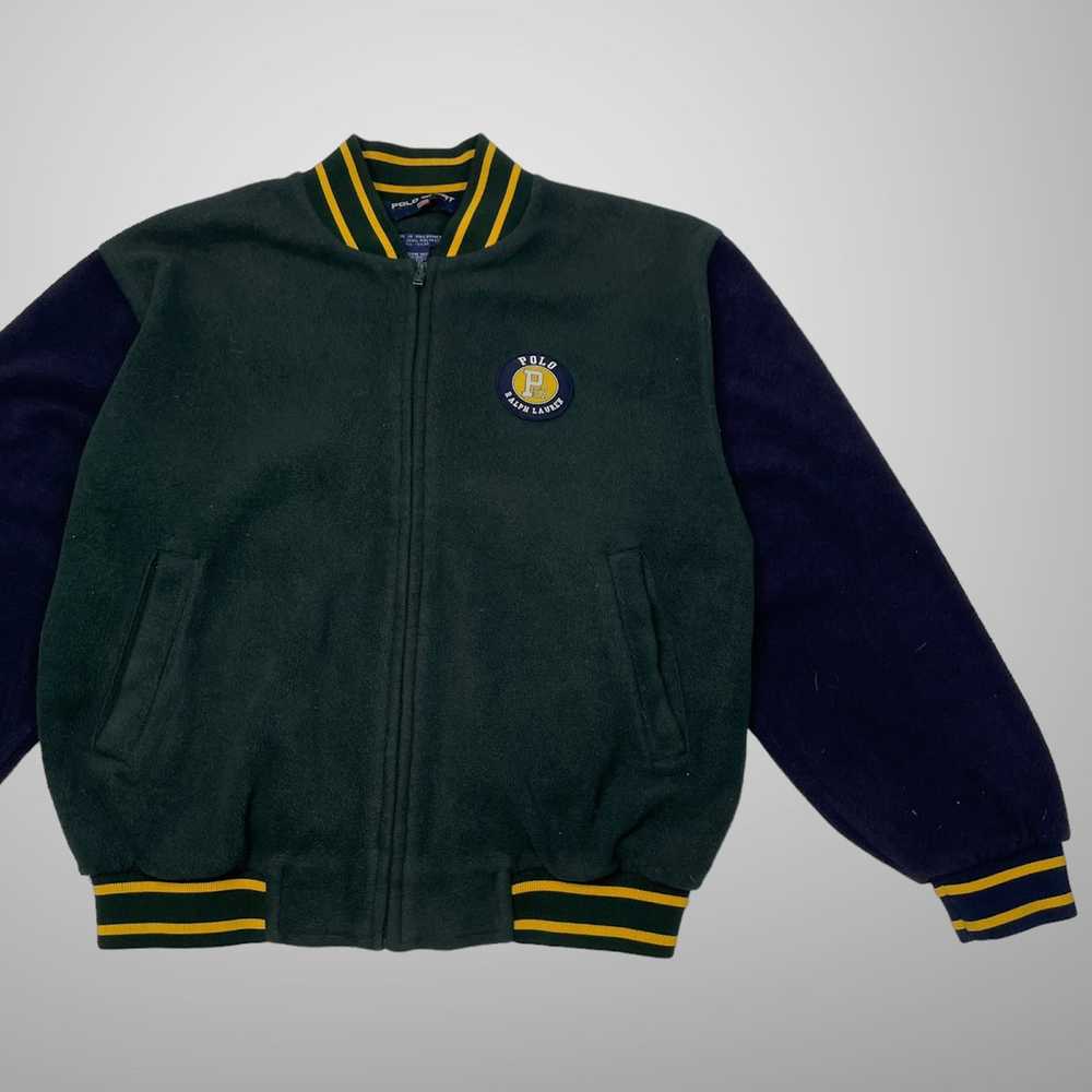 Polo Ralph Lauren Vintage 90s polo sport fleece s… - image 3