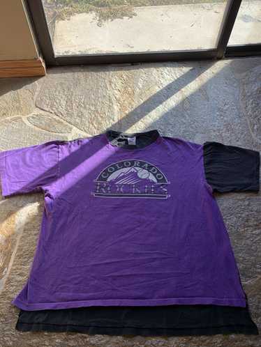 New Vintage Deadstock Colorado rockies Tshirt 1994 Tshirt Tee Shirt MLB  90's VTG