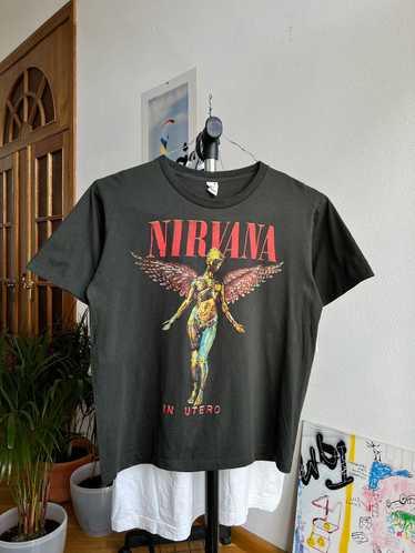 Vintage Distressed Nirvana Band Tee / Ace Of Spades Vintage