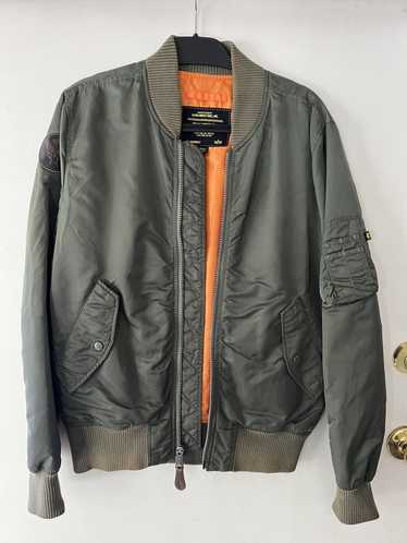 ジャケット・アウター 1968 Alpha Industies MA-1 Made in USA Vintage 1968 Alpha Industries USAF Flight MA-1 Reversible