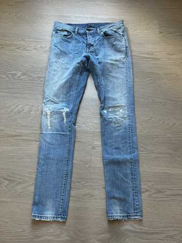 Verwaschene Jeans mit wellenförmiger Silhouette - Ready to Wear 1AB4SM