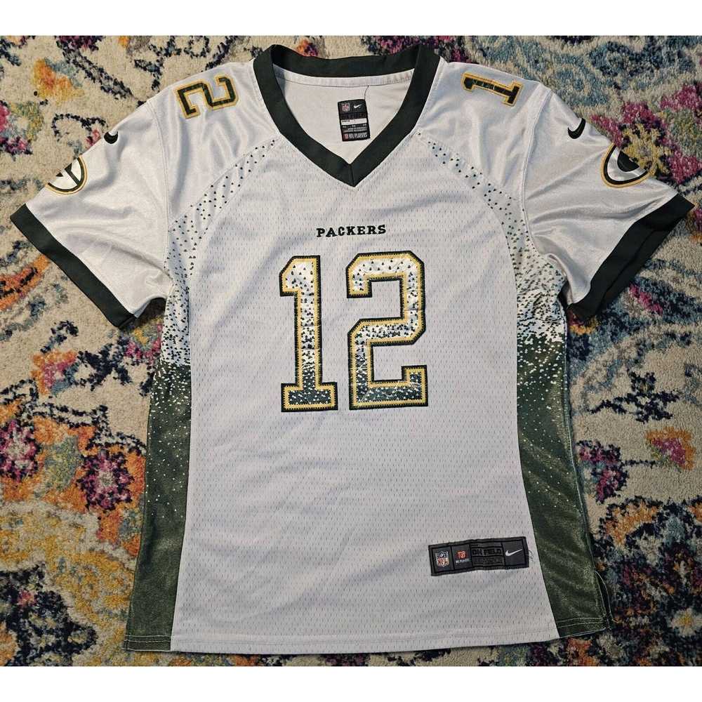 Nike Aaron Rodgers NFL DRIFT Hearts Jersey Women … - image 1