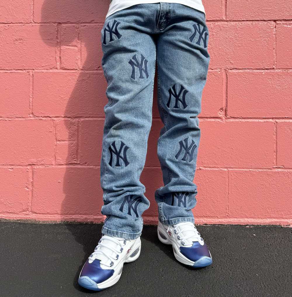 New York Yankees × Streetwear NY New York Denim J… - image 3