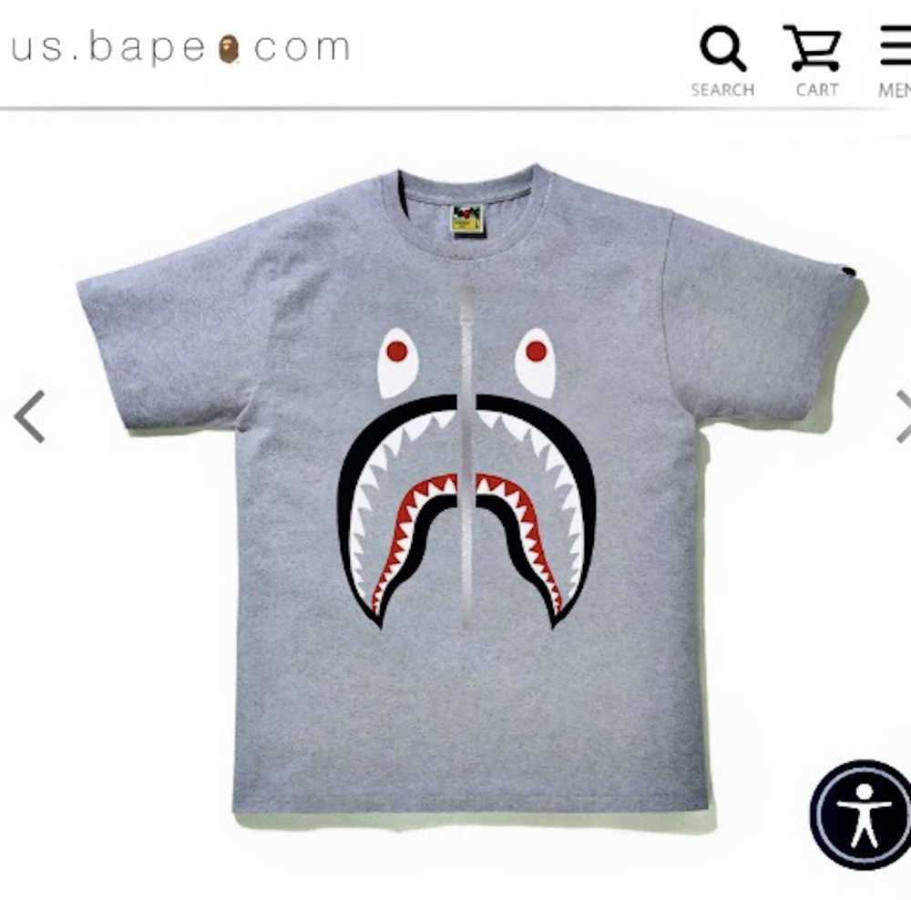 Bape Shark Tee - image 7