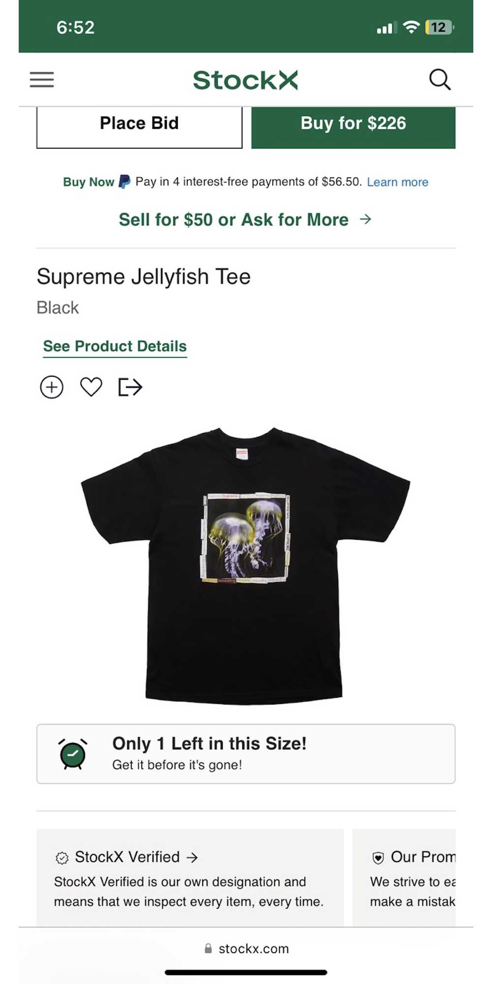 Supreme Supreme jelly fish tee - image 5