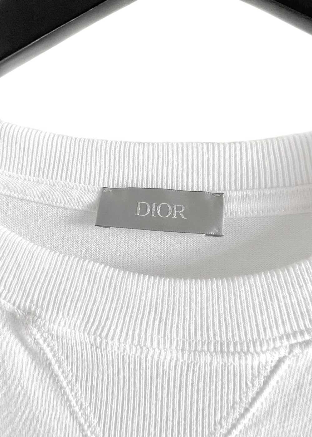 Dior Dior 2021 White Paint Splatter Logo T-shirt - image 5