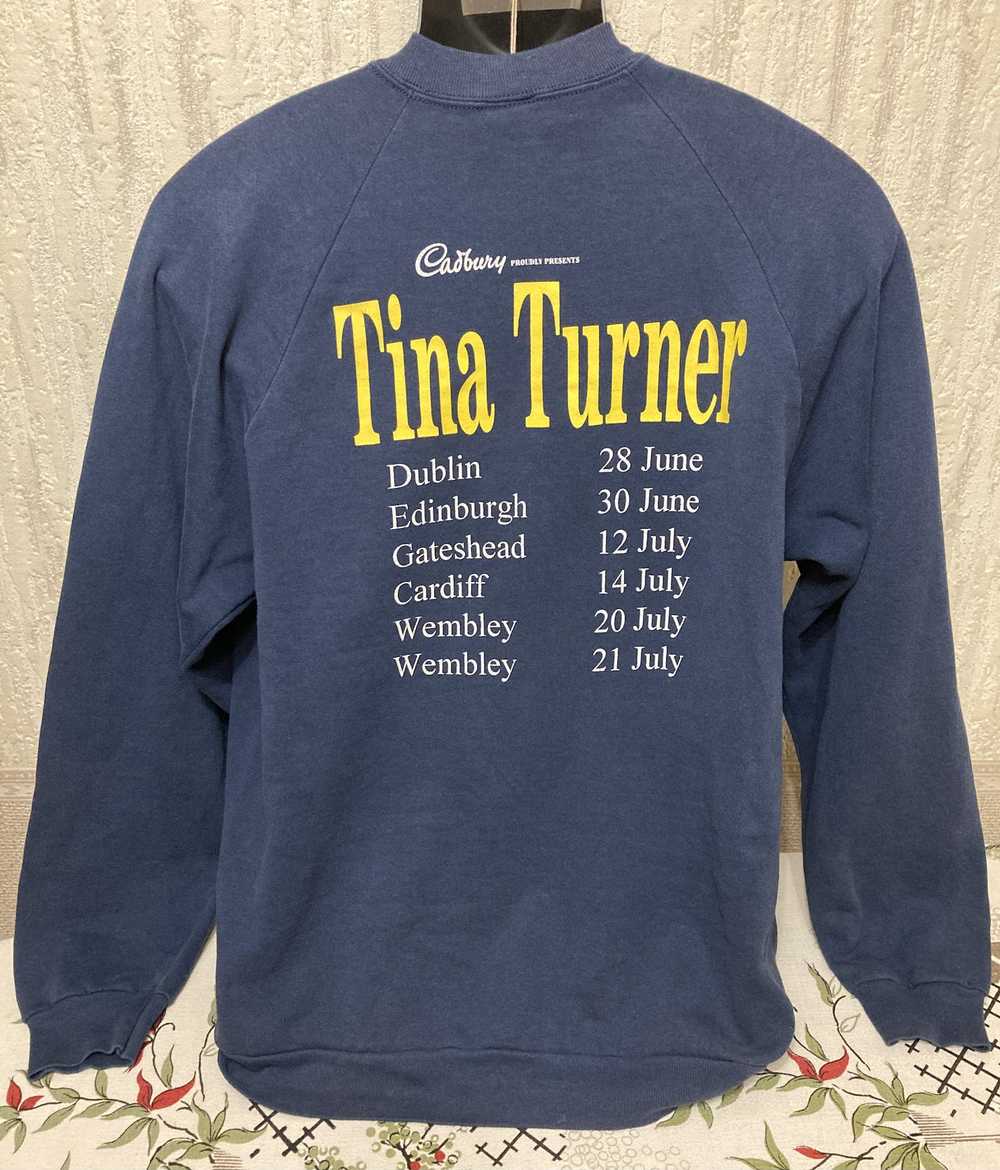 Band Tees × Rare × Vintage 1990’s TINA TURNER “Wi… - image 2