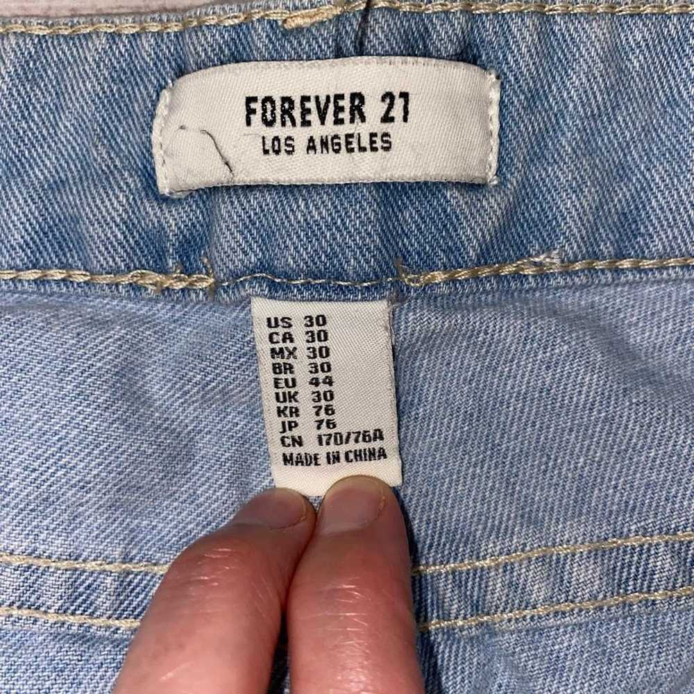 Forever 21 Forever 21 women 30 waist 100% cotton … - image 6