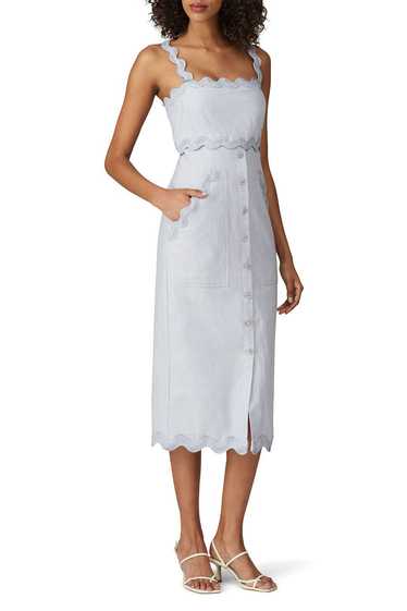 Rebecca Taylor Sleeveless Slub Dress