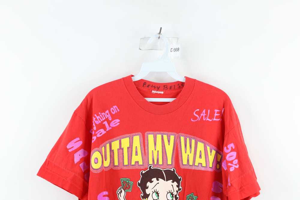 Vintage Vintage 90s Betty Boop Faded Outta My Way… - image 2