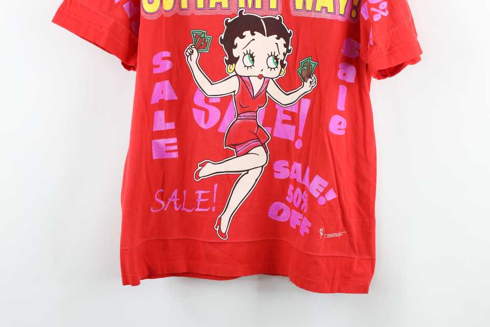 Vintage Vintage 90s Betty Boop Faded Outta My Way… - image 3