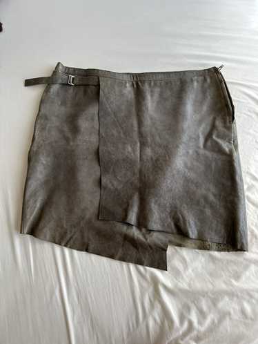 Helmut Lang Helmut lang lamb leather skirt