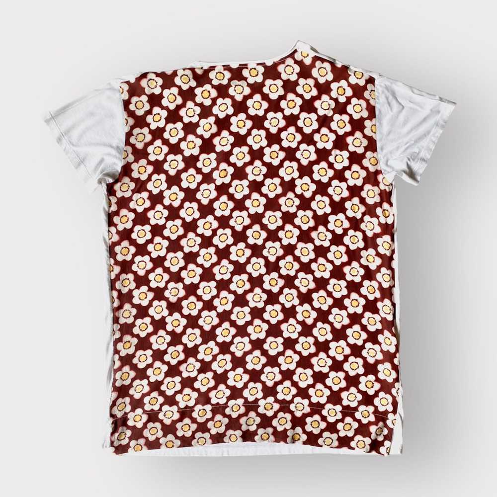 Miu Miu 2013 Floral Cotton/Silk Oversize T Shirt - image 1