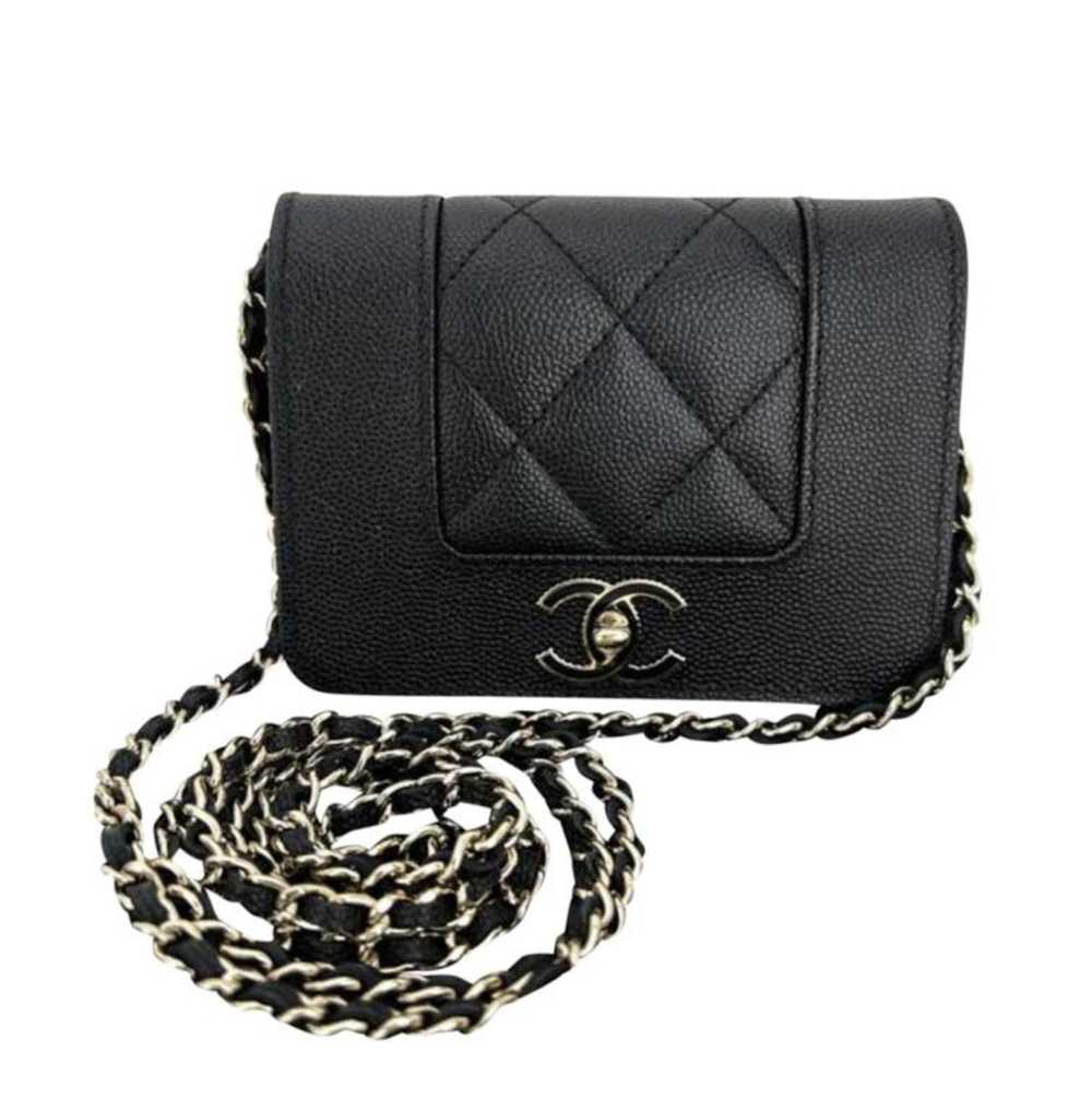 Chanel Chanel Caviar Leather CC Mini in Black 202… - image 3