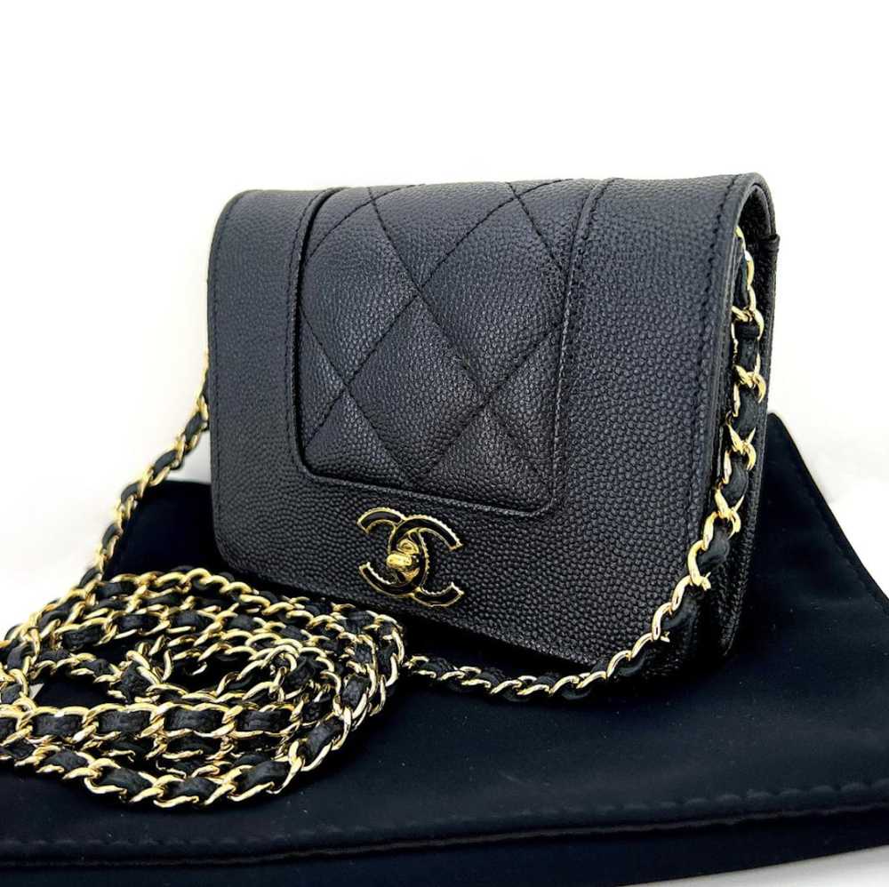 Chanel Chanel Caviar Leather CC Mini in Black 202… - image 5