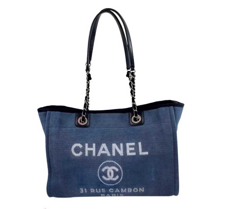 Chanel Chanel Canvas Deauville Line with Chain To… - image 2