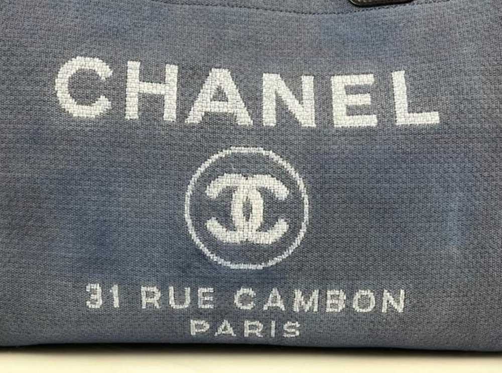 Chanel Chanel Canvas Deauville Line with Chain To… - image 4