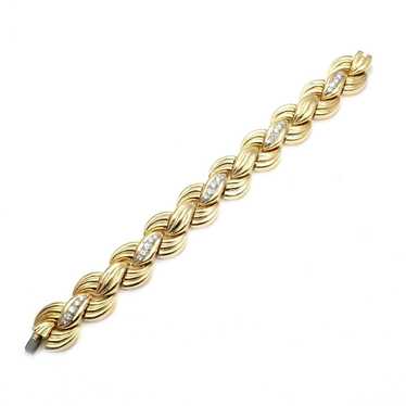 Van Cleef & Arpels Pre-owned 11 Motif Diamond Trefle Bracelet