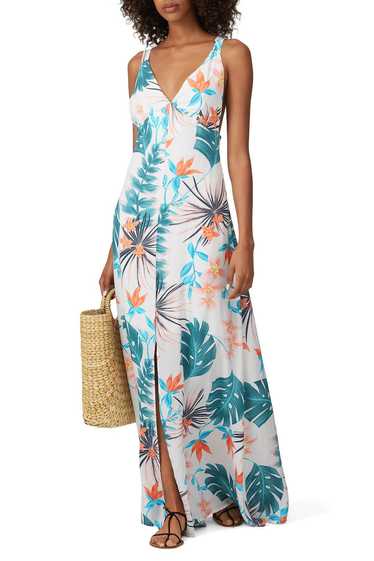 Slate & Willow Palm Printed Maxi - image 1