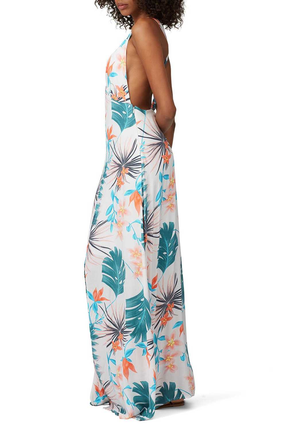 Slate & Willow Palm Printed Maxi - image 2