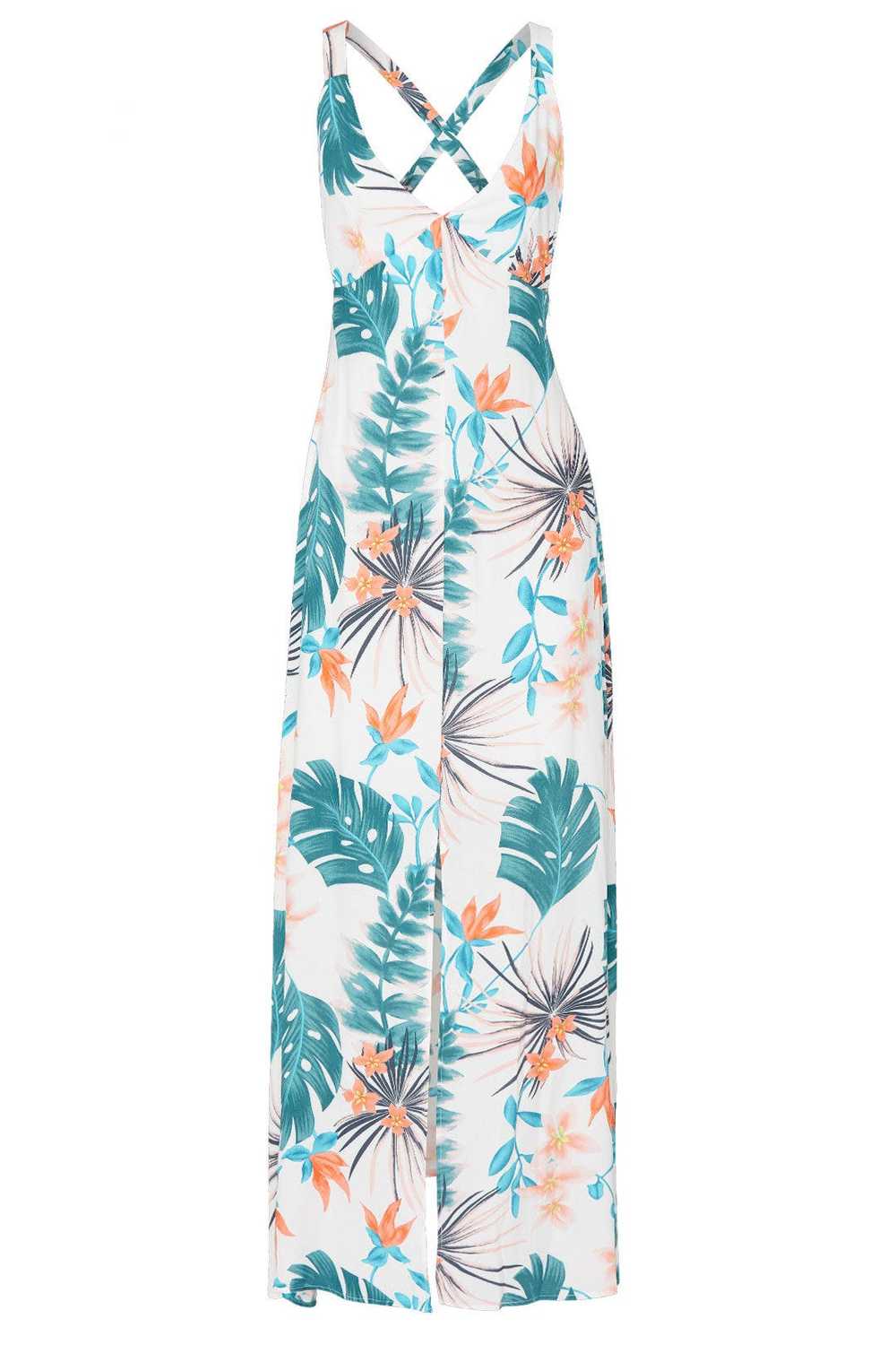 Slate & Willow Palm Printed Maxi - image 5