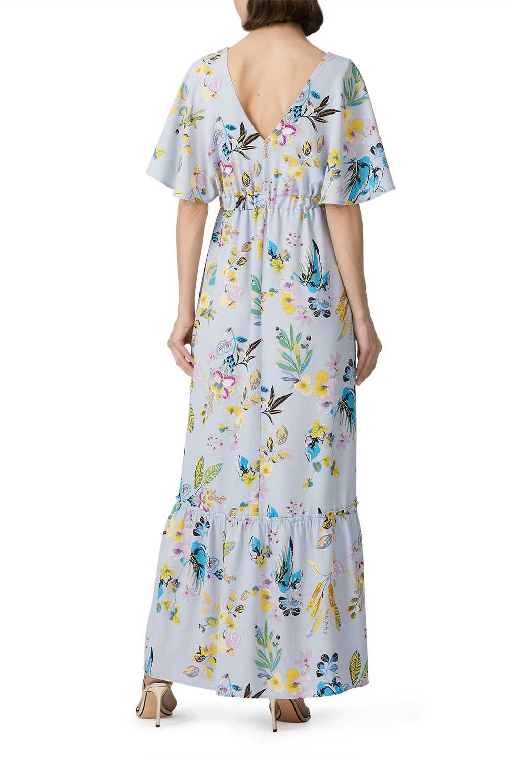 Slate & Willow Floral Dolman Maxi - image 2