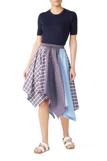 Victoria / Tomas Mixed Plaid Skirt