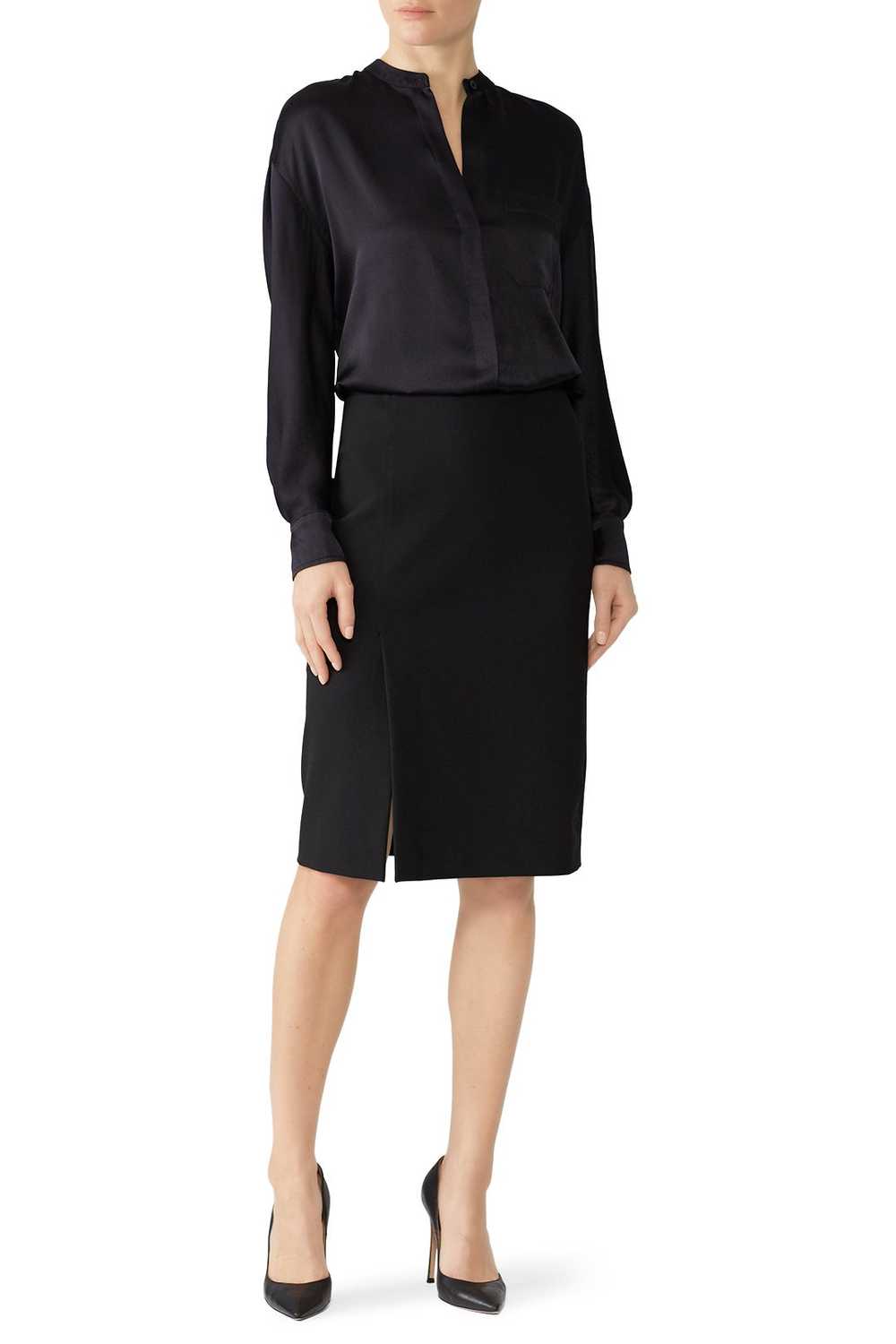 VINCE. Black Pencil Skirt - image 1