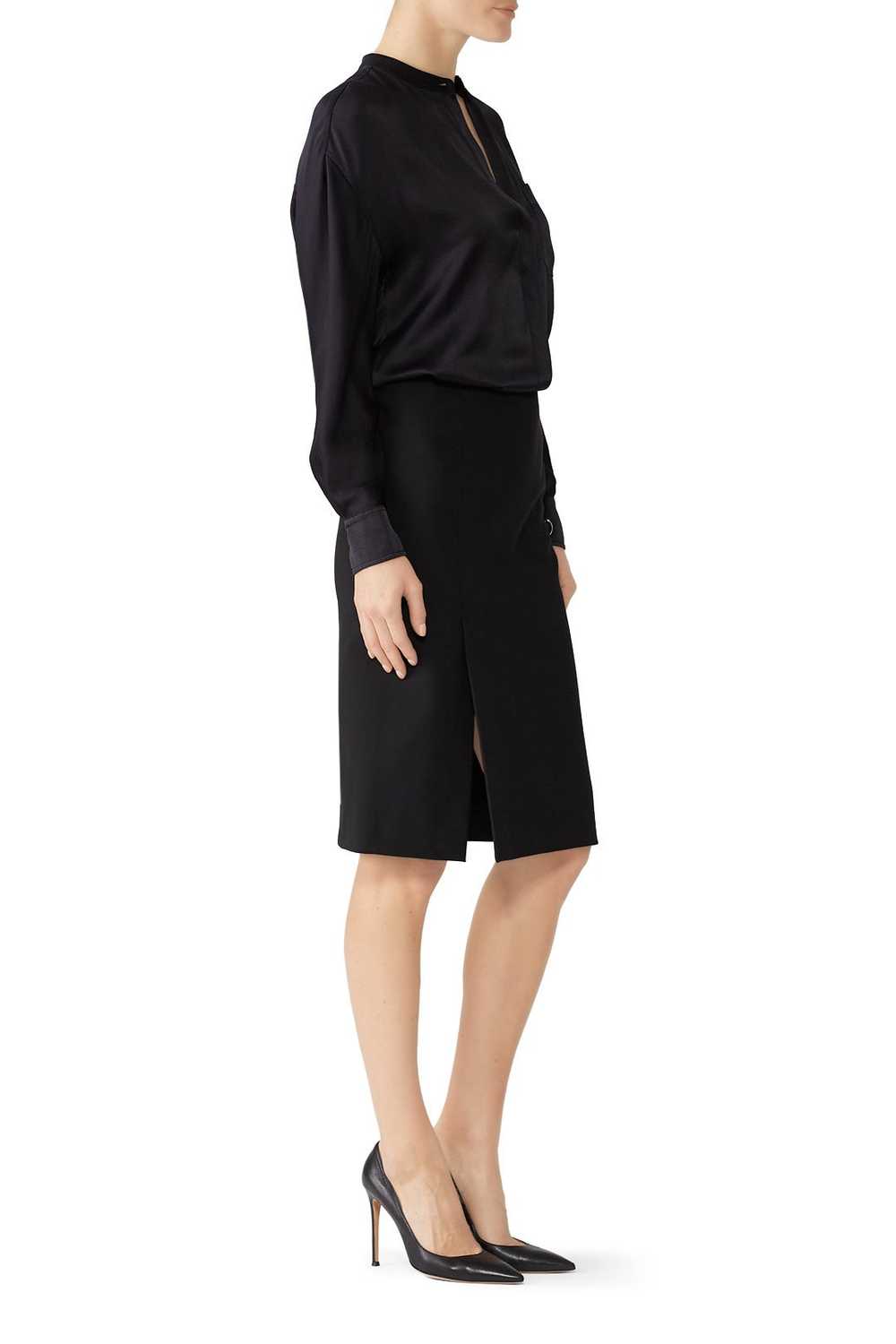 VINCE. Black Pencil Skirt - image 3