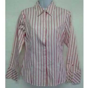 Talbots Stripe Button Front Button Cuff - image 1